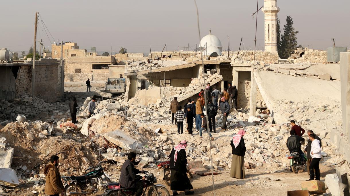 Siguen los atentados aéreos en las zonas de distensión en Siria
