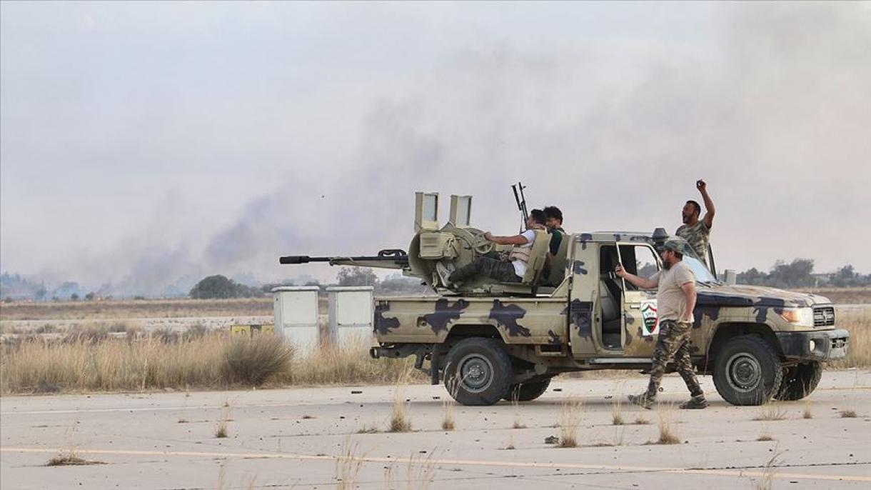 Либийската армия напредва на юг от Триполи