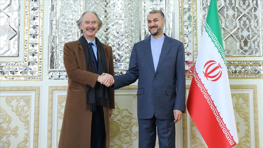Pedersan si incontra il ministro degli esteri iraniano Abdullahiyan