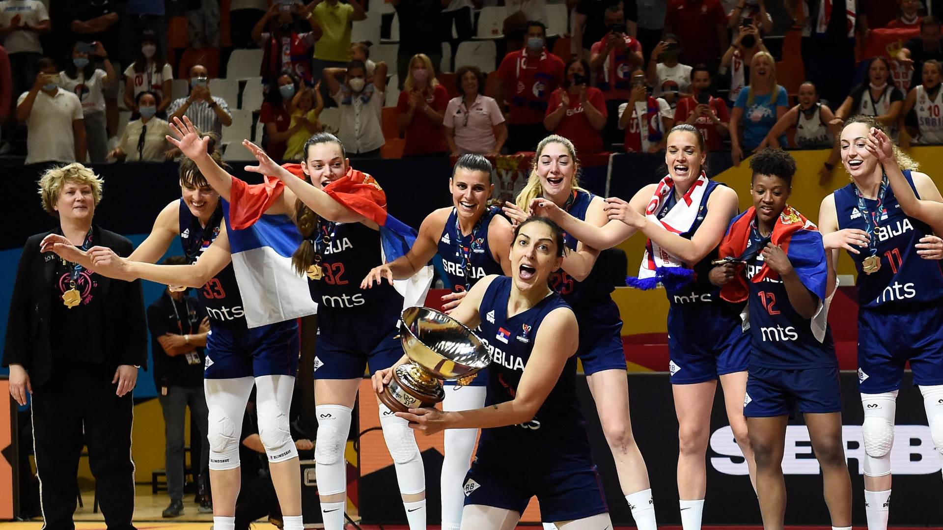 Košarkašice Srbije osvojile titulu prvakinja Evrope