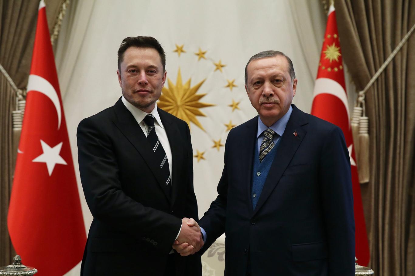 Эрдоган-Маск сүйлөшүүсү