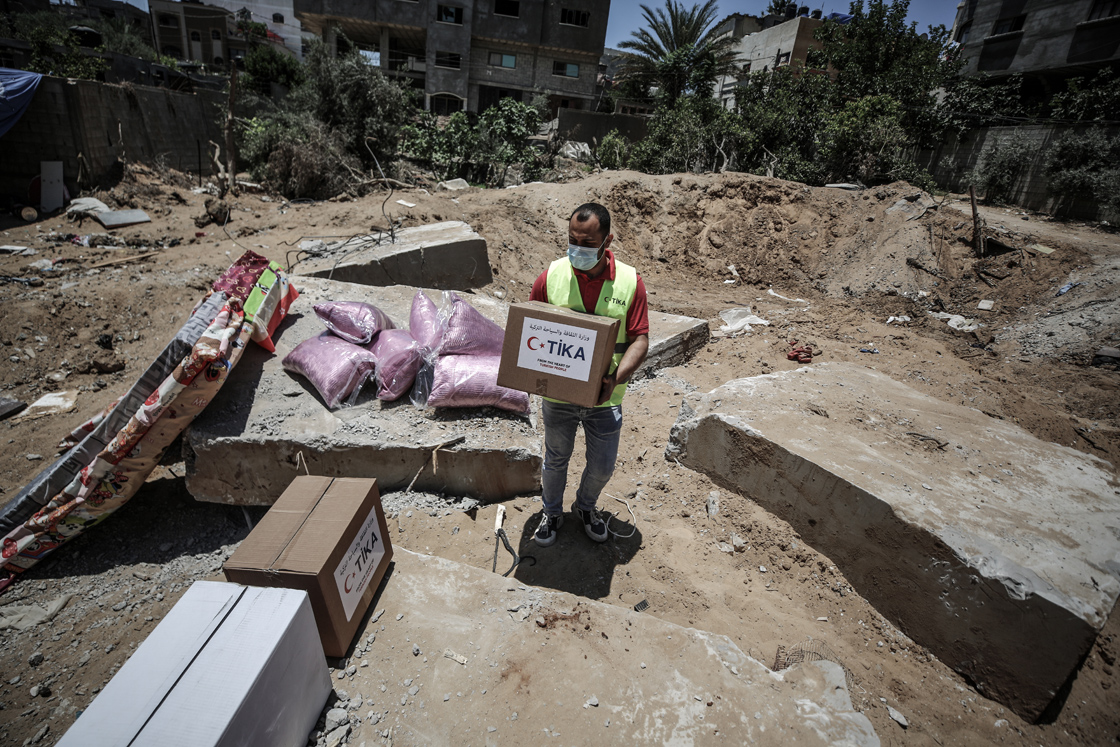 ترکی: غزہ میں تیکا کی امدادی کاروائیاں جاری