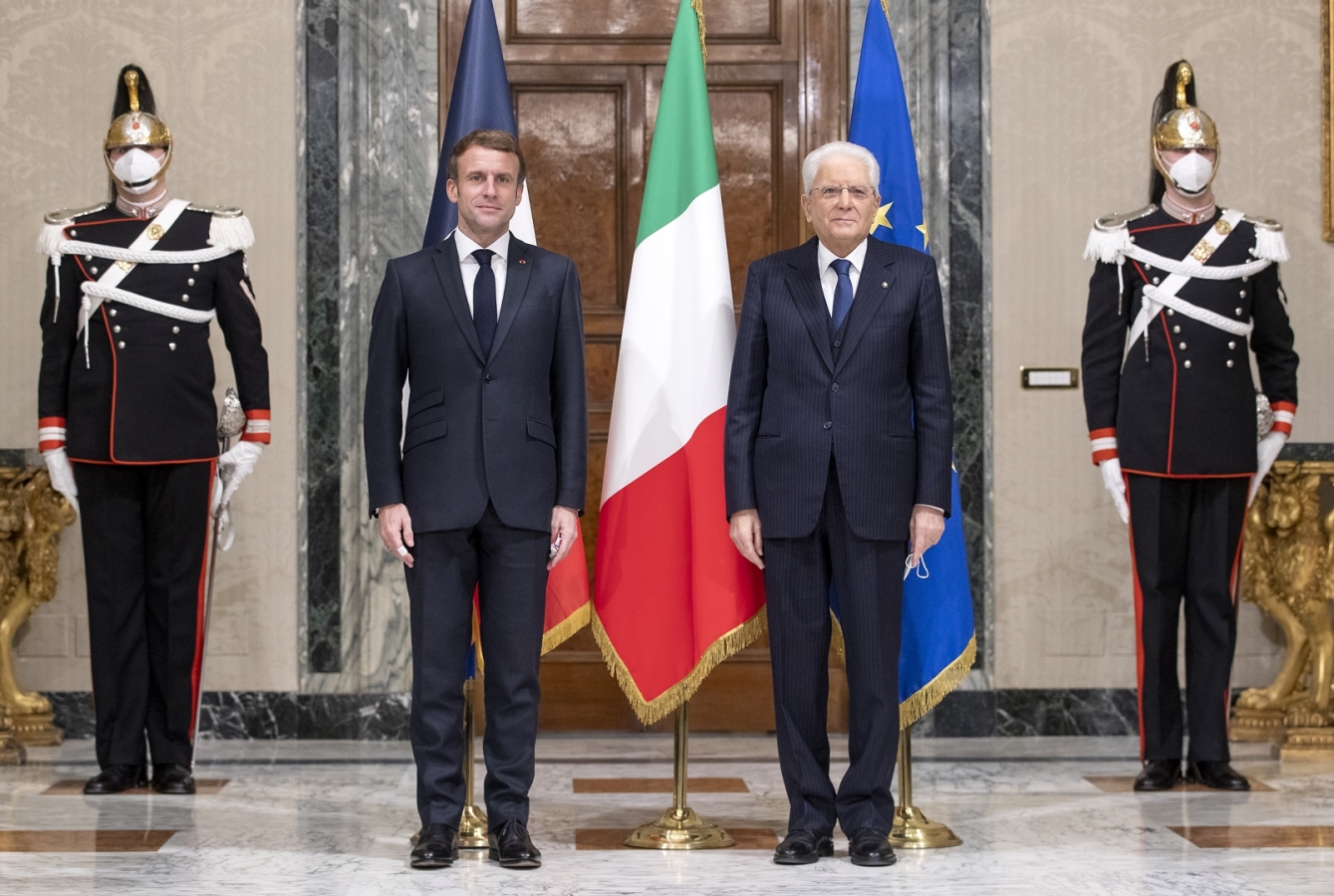 Франциянын президенти Италияда
