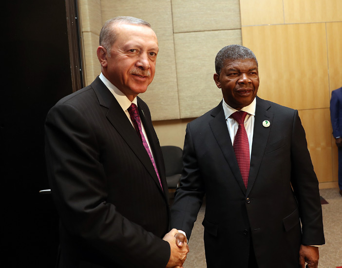 Presidenti i Angolës Lourençois sot viziton Turqinë me ftesë të Presidentit Erdogan