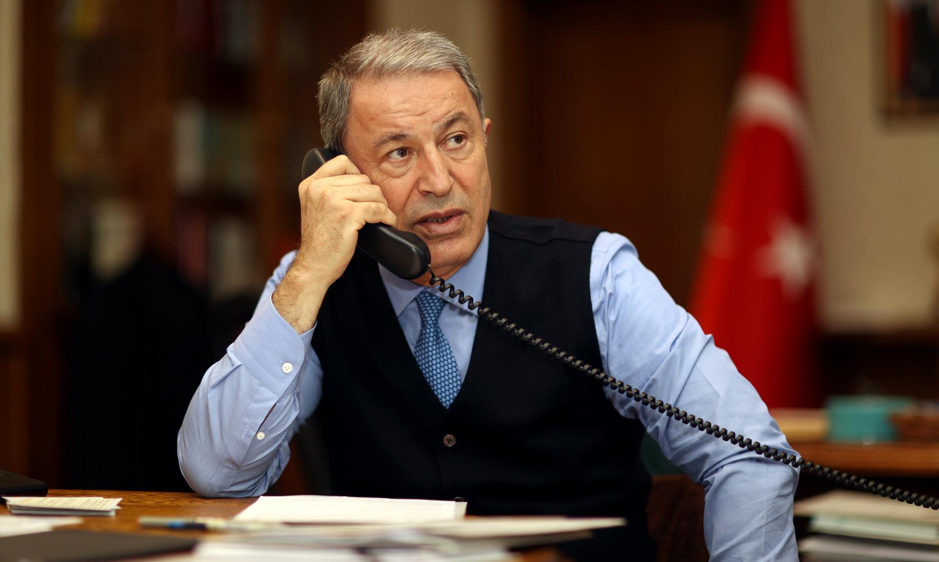 وزرای دفاع ترکیه و امریکا صحبت تلفنی انجام دادند