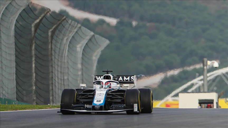 El piloto británico George Russell, nuevo piloto de Mercedes para la temporada 2022 de la Fórmula 1