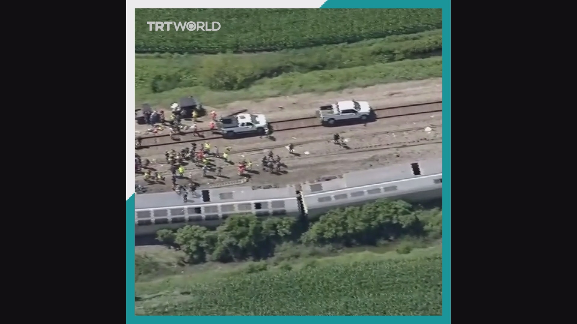 美国火车与卡车相撞导致三人死亡