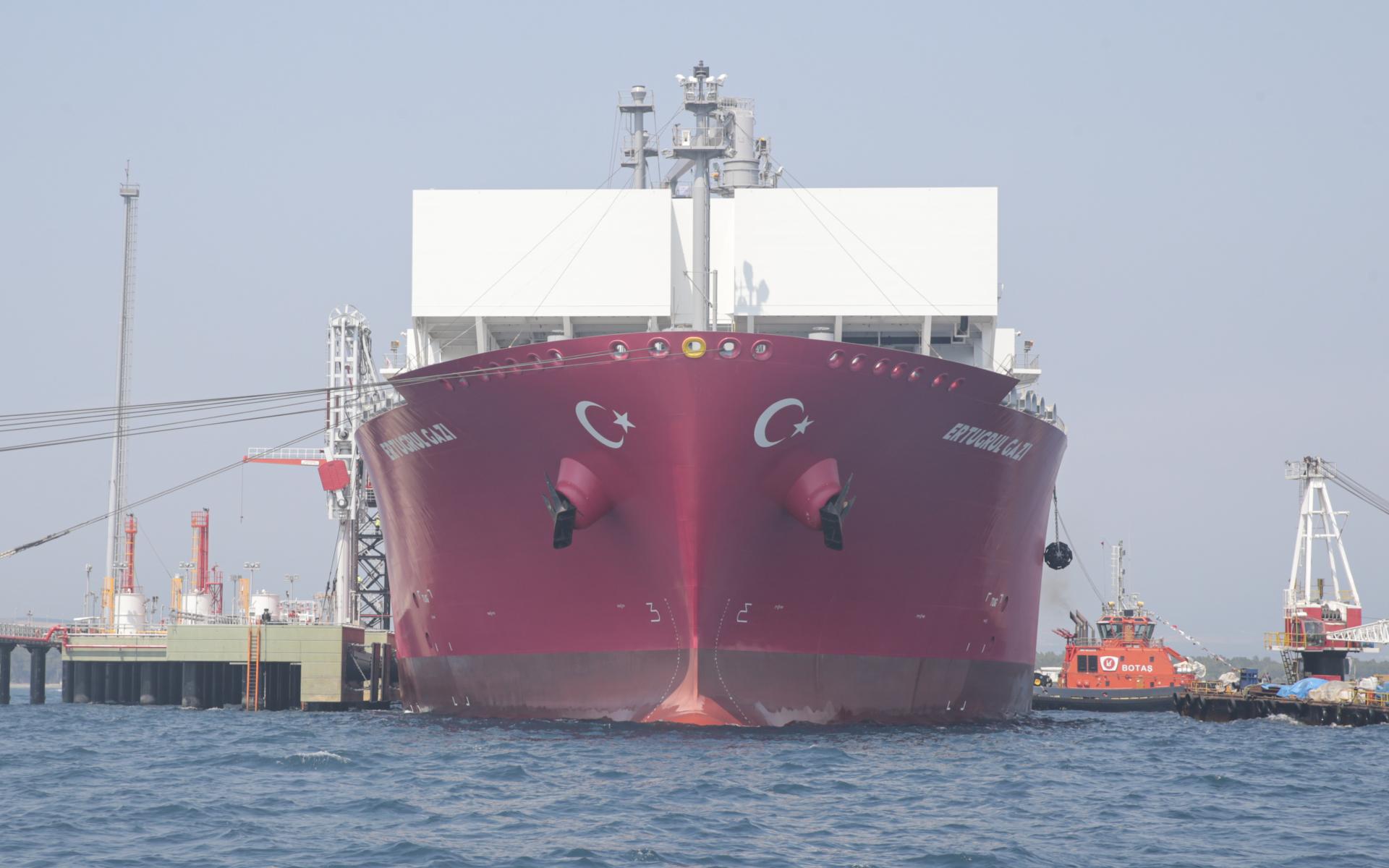 Održana ceremonija otvorenja prvog plutajućeg plovila za deponovanje prirodnog gasa u Turskoj