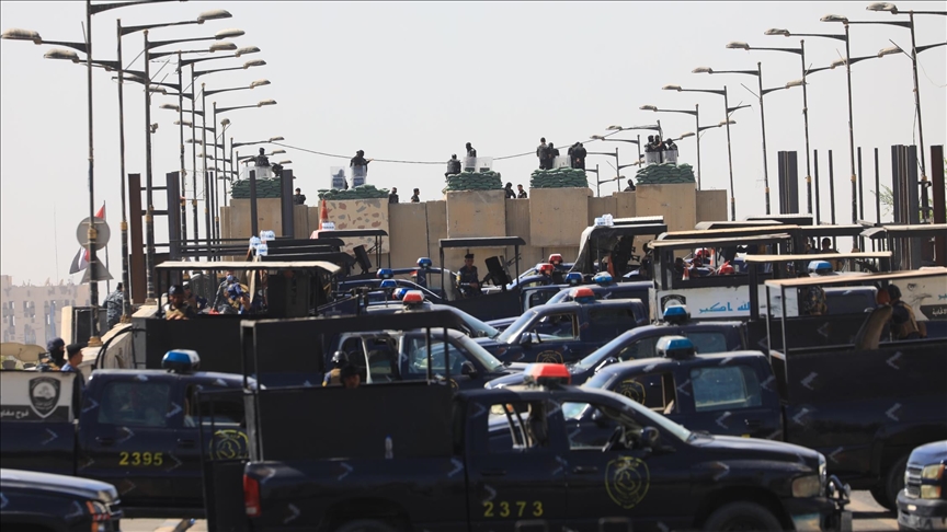 بغدادده پارلمان یقینی گه راکت اصابت ایتدی