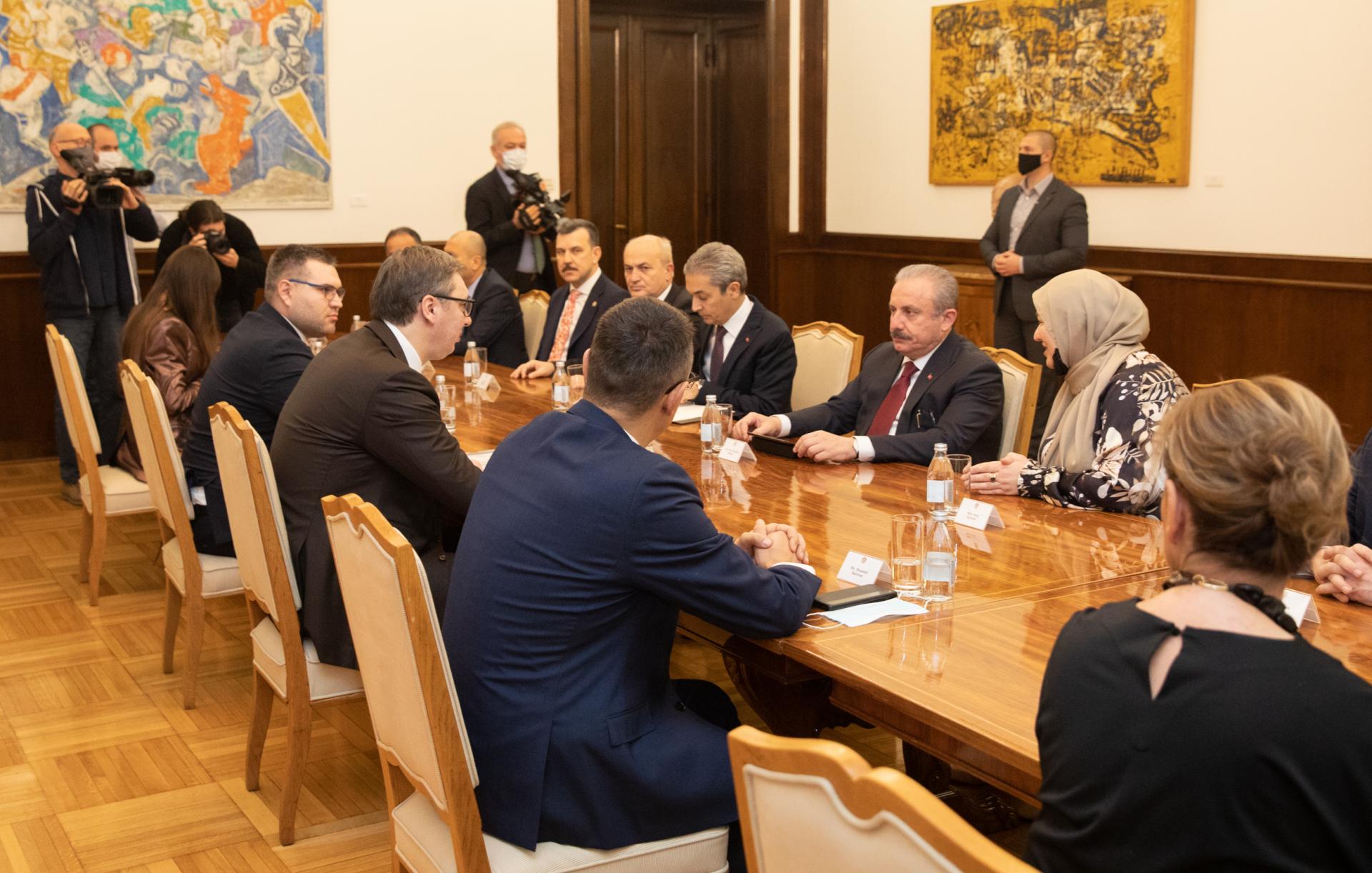 Sentop: ”Le relazioni Turchia-Serbia hanno raggiunto un livello alto”