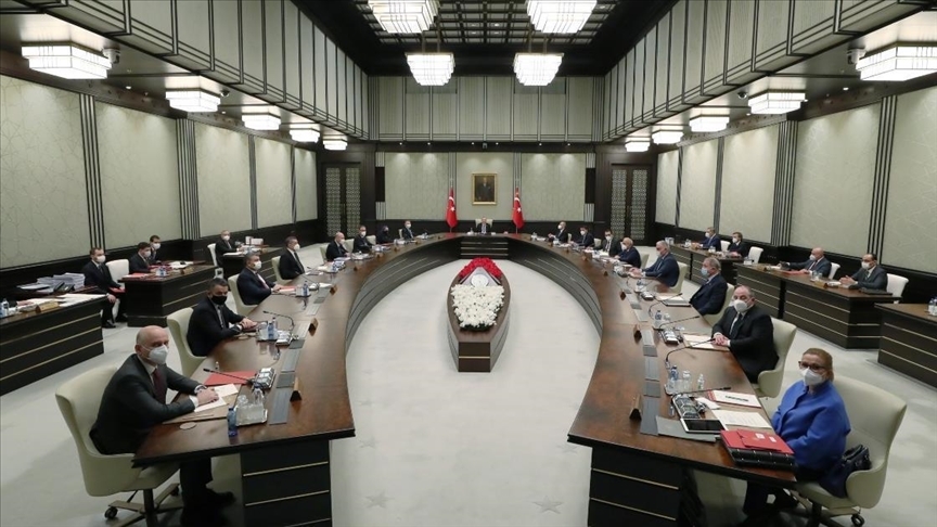 اجلاس کابینه دولت تورکیه تحت ریاست اردوغان به پایان رسید