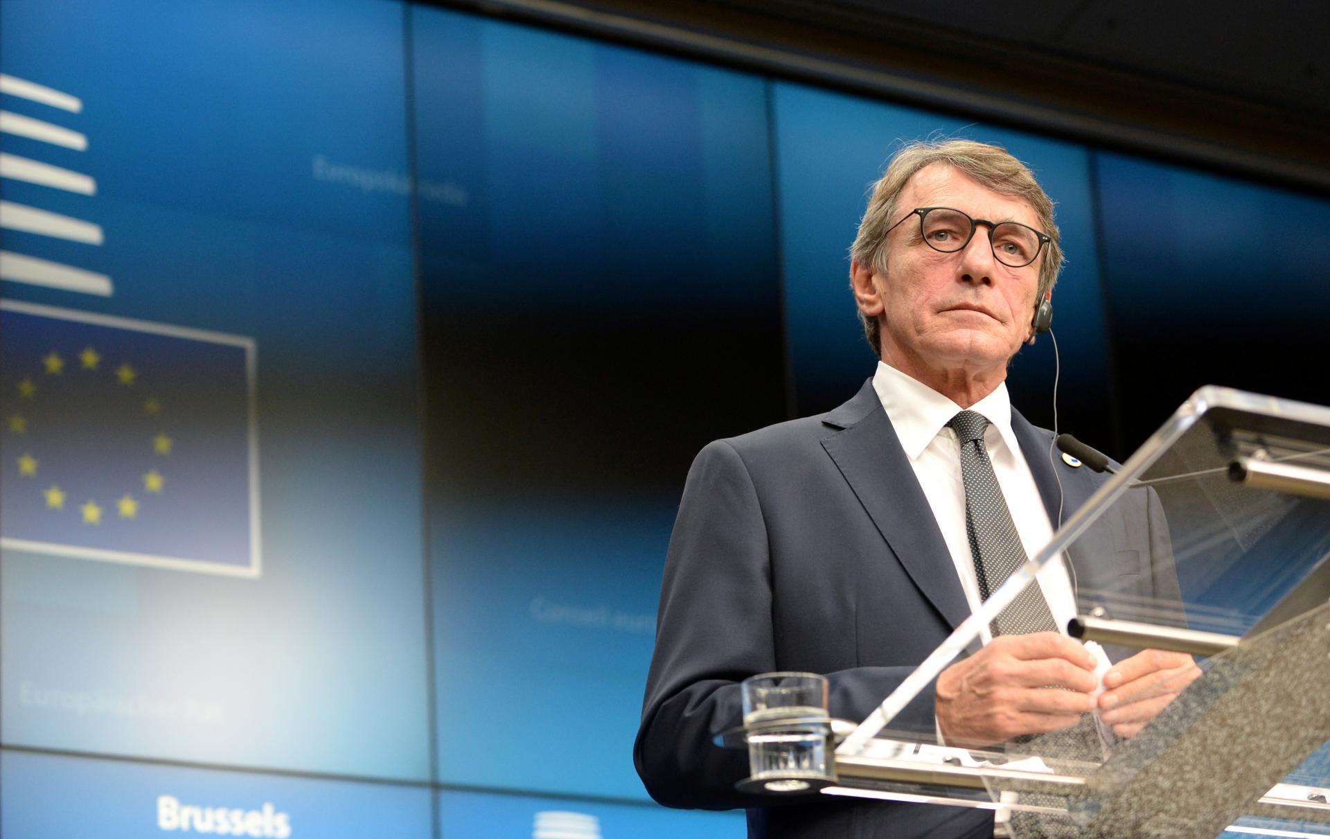 È morto David Sassoli presidente italiano del Parlamento europeo