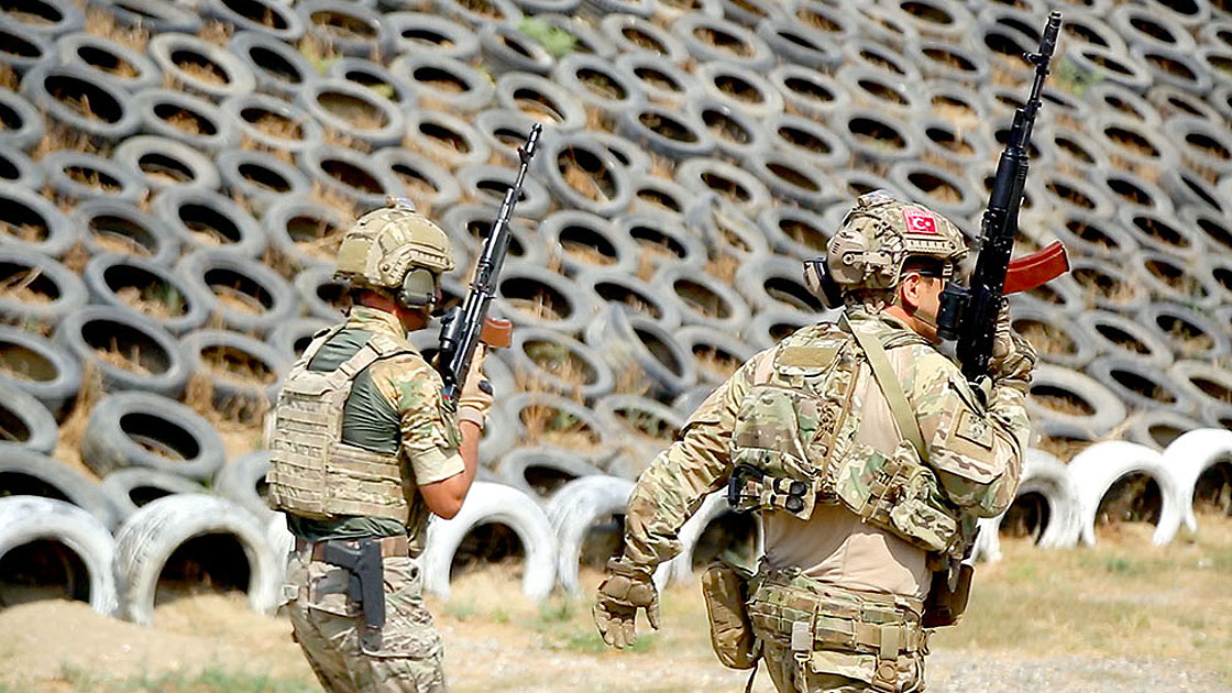 رزمایش مشترک نیروهای کماندویی ترکیه و آذربایجان آغاز شد