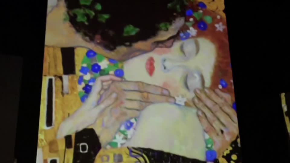 Las obras de Gustav Klimt cobran vida en Nueva York