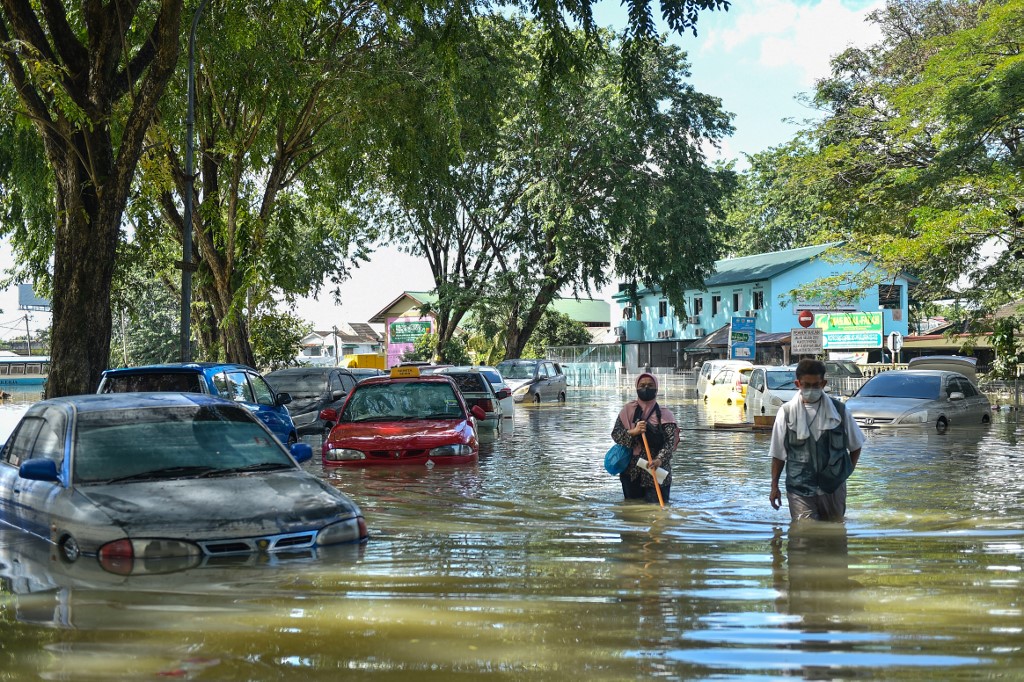 马来西亚洪水泛滥 死亡人数升至47人
