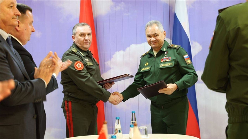 امضای توافقنامه امنیت منطقه‌ای در زمینه نظامی میان بلاروس و روسیه