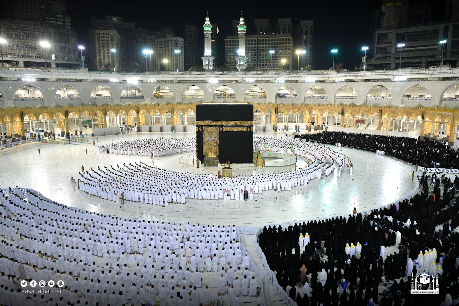 Vernici u Velikoj džamiji u Mekki ponovo se mogu moliti bez distance