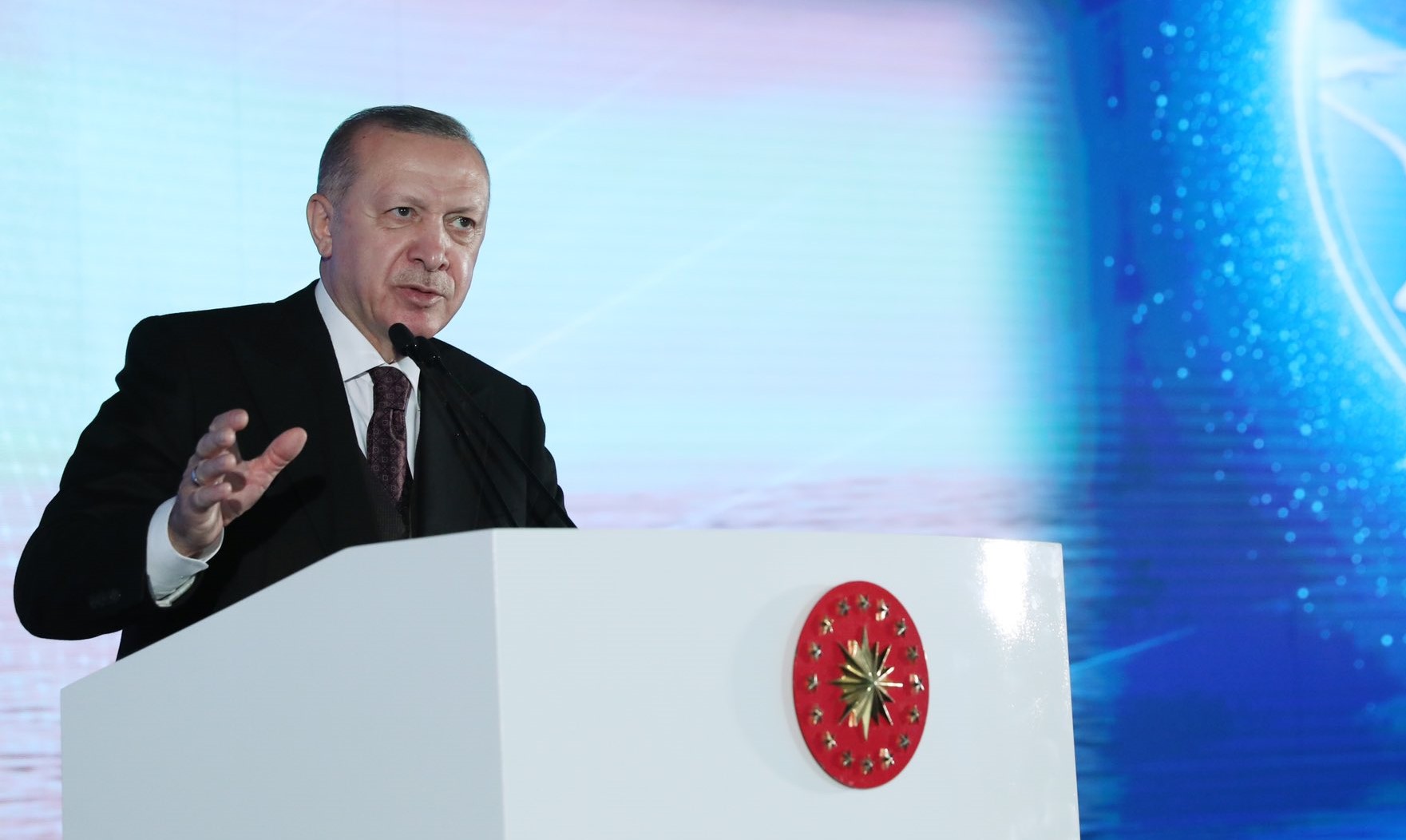 erdoghan: nishanimiz «Türksat 5B» süniy hemrahimizni alem boshluqigha yollashtur