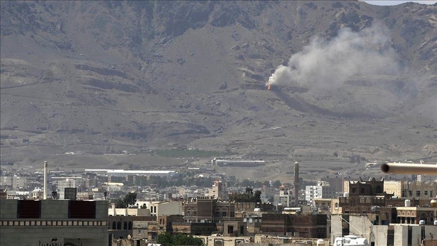 حمله هوایی ائتلاف عربی به مواضع نظامی حوثی‌ها در صنعا