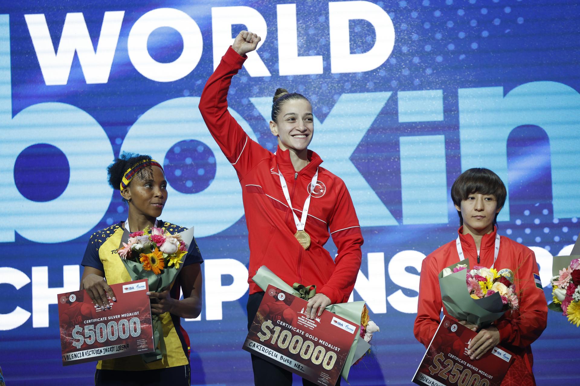 Törökország csapatként bajnok lett a női ökölvivő világbajnokságon