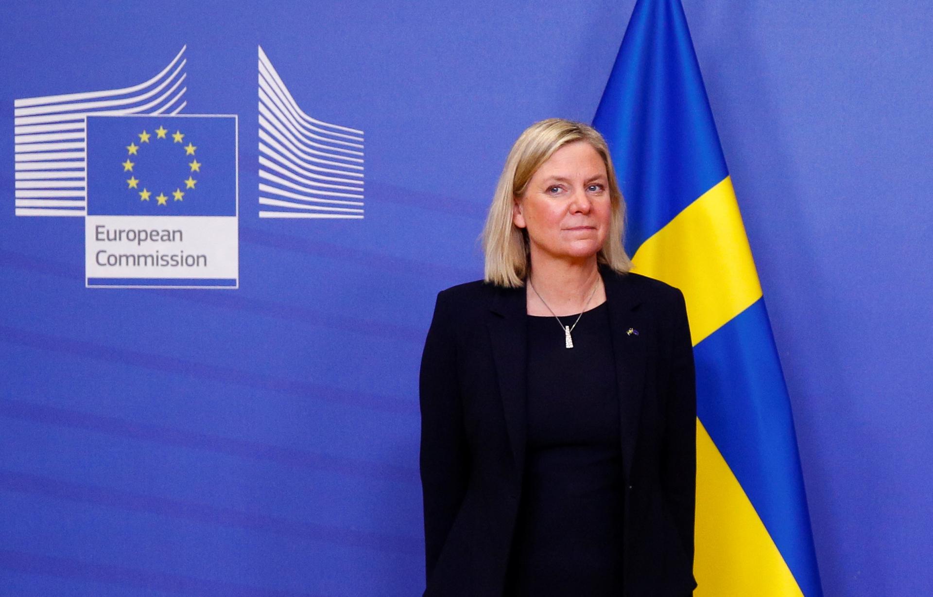 Suecia tomó  la decisión de solicitar el ingreso en la OTAN