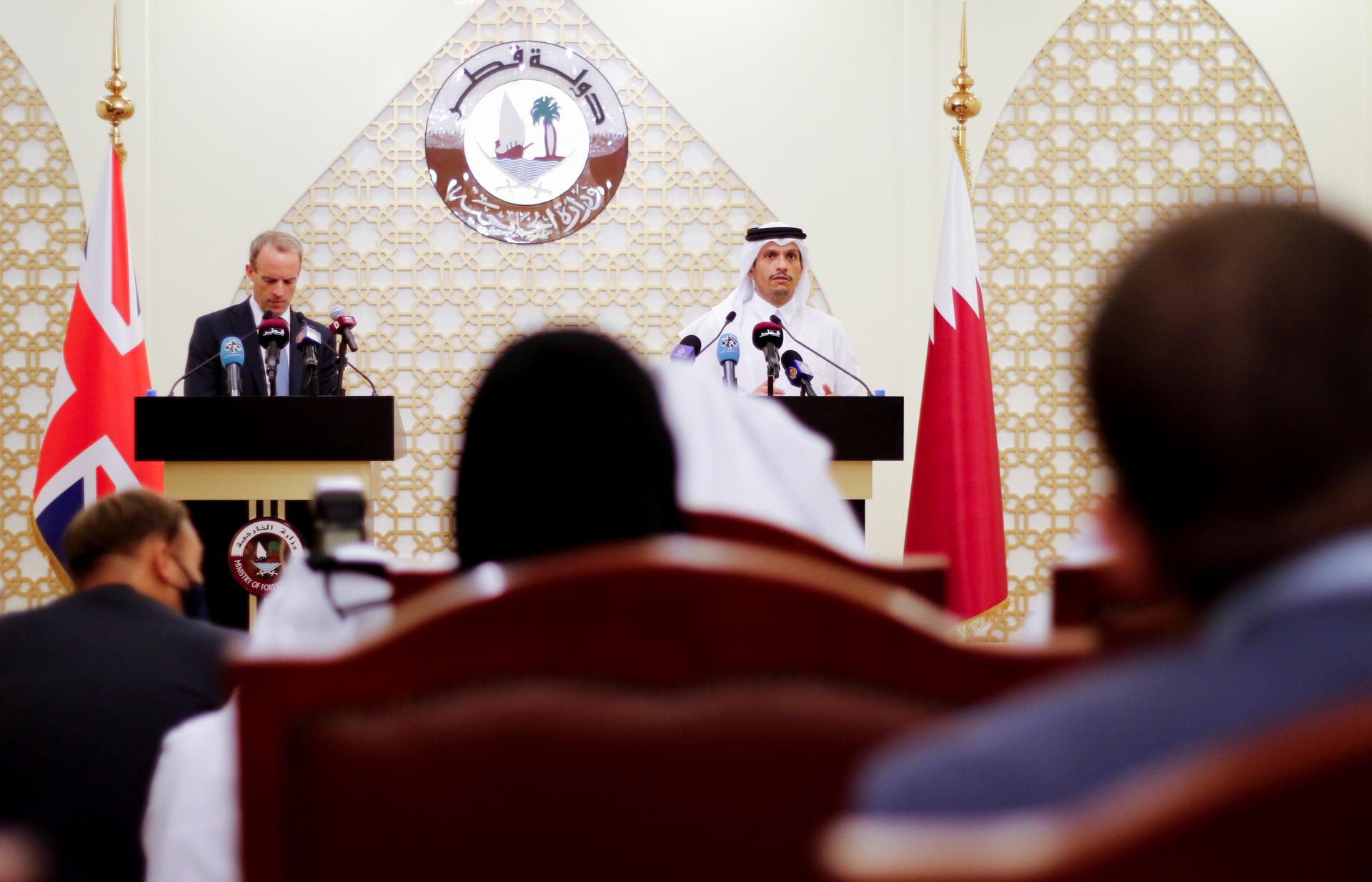 جزئیات دیدار وزرای خارجه قطر و انگلستان
