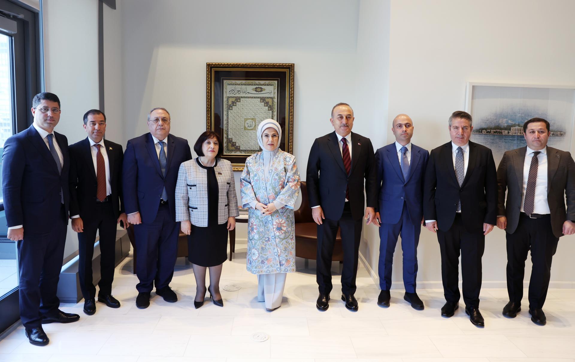 emine erdoghan amérikada uchrishishlarda bolmaqta