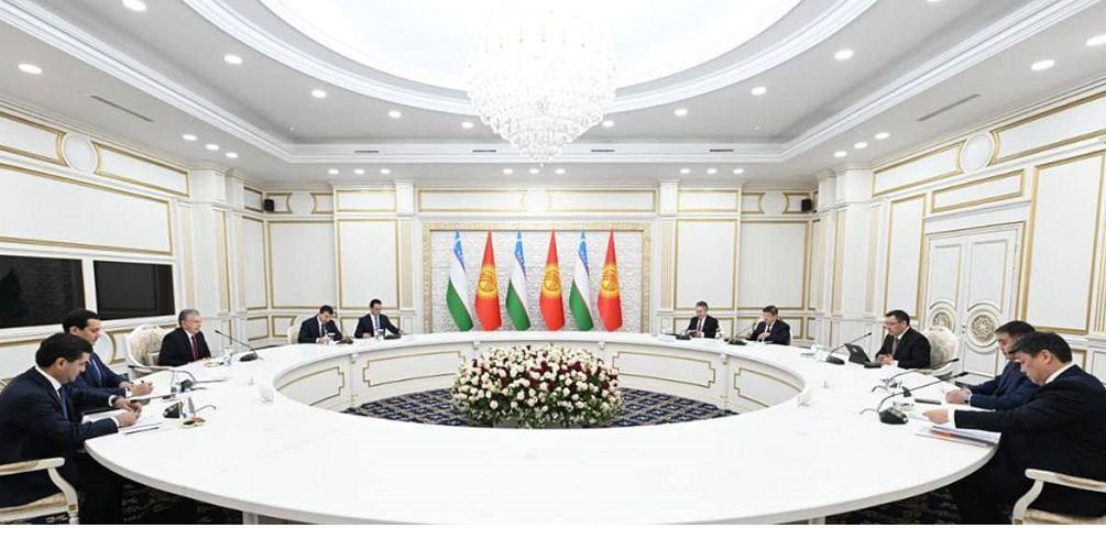 Bishkekda Qirg‘iziston va O‘zbekiston prezidentlari uchrashuvi bo'lib o'tdi