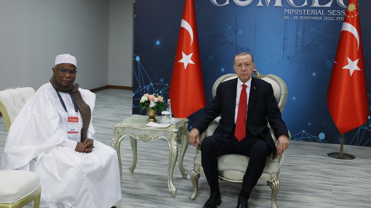 دیدار اردوغان با دیبرکل سازمان همکاری اسلامی