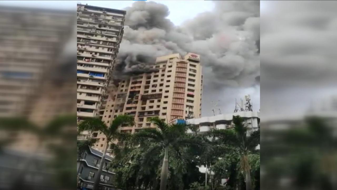 بھارت، ممبئی کی ایک فلک بوس عمارت میں آتشزدگی سے 7 افراد ہلاک