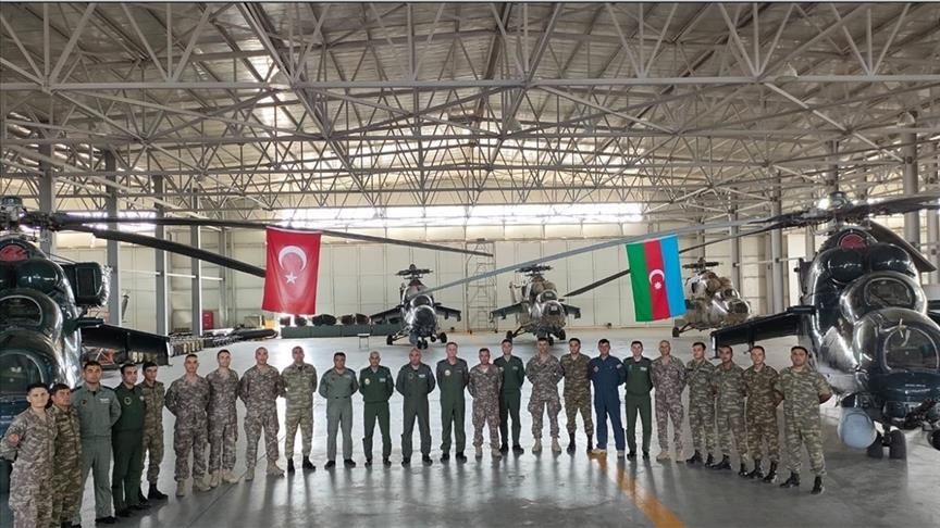 به نیرو های مسلح آذربایجان از سوی اردوی ترکیه آموزش داده میشود