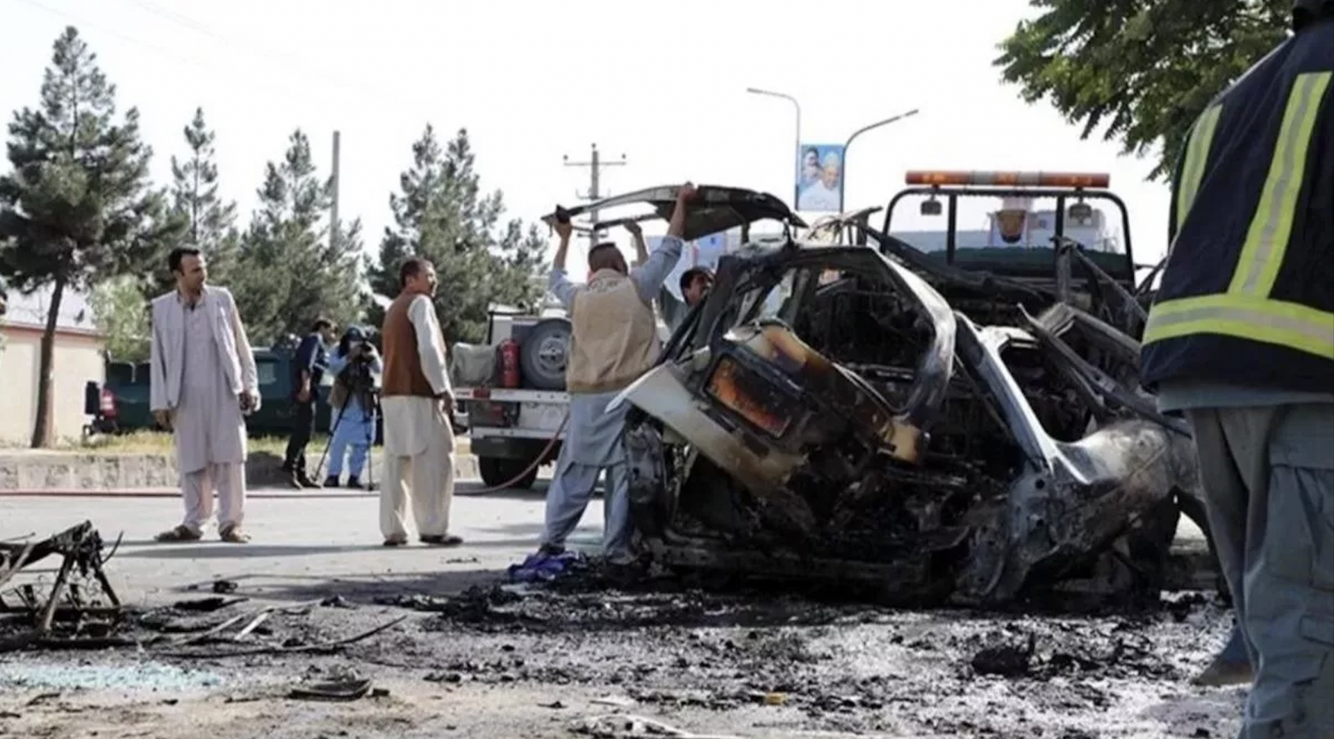 انفجار در شهر مزارشریف افغانستان