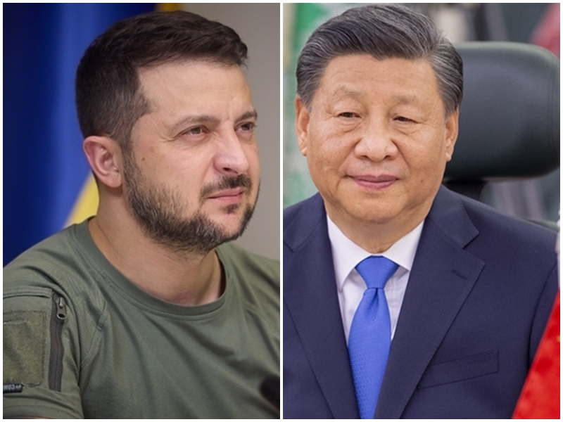 Ζελένσκι: Είμαστε έτοιμοι να φιλοξενήσουμε τον Κινέζο πρόεδρο στην Ουκρανία