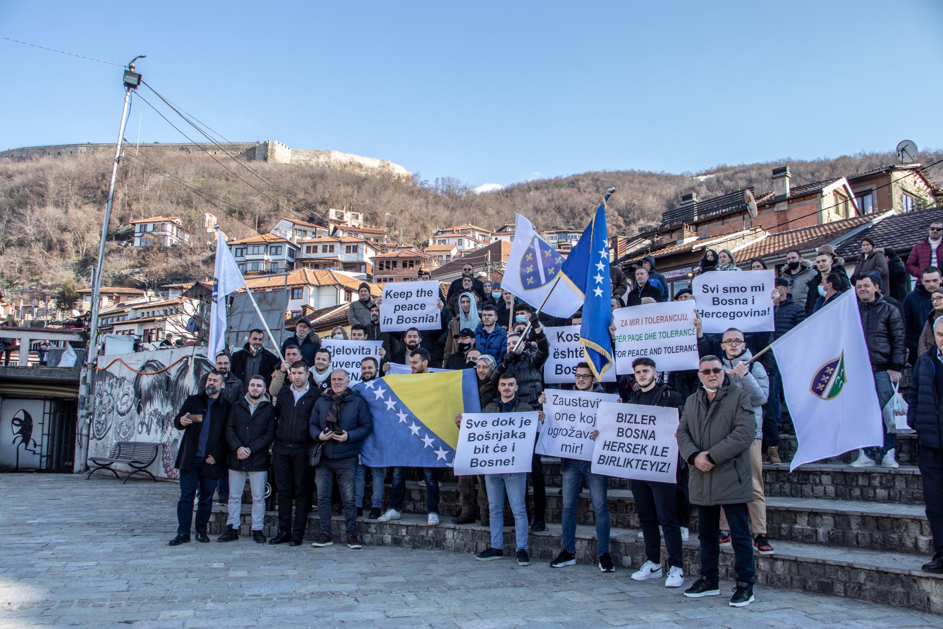 Kosovë – Marshim në mbështetje të integritetit territorial të Bosnjë-Hercegovinës