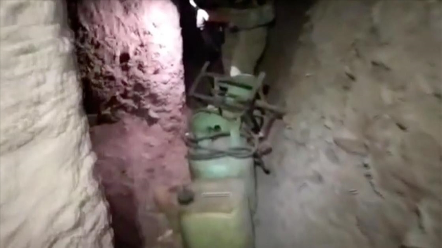 ترک کمانڈوز کی کاروائی پی کےکے کے زیر استعمال غار تباہ