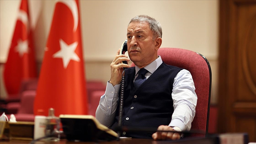 土耳其防长阿卡尔与俄防长举行电话会晤