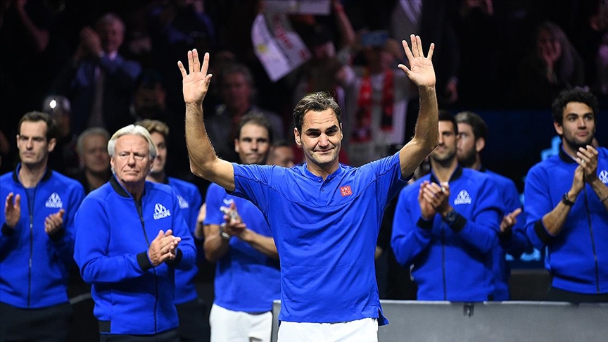 Roger Federer se retiró del tenis