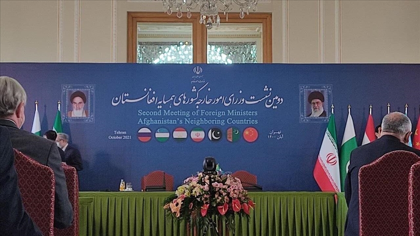 نشست وزرای خارجه کشورهای همسایه افغانستان در تهران آغاز شد