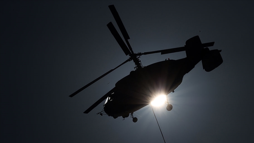 جنوبی کوریا  میں کوہ سینونجا میں ایک ہیلی کاپٹر گر کر تباہ