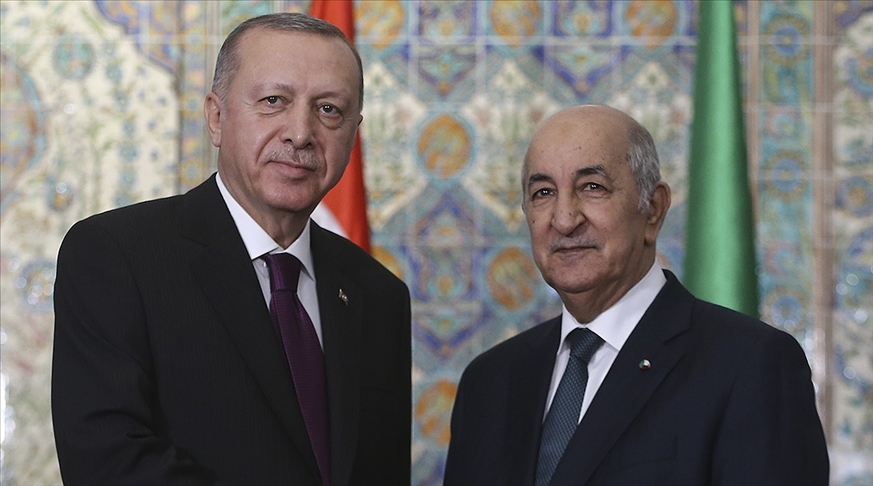 Ердоган разговаря с президента на Алжир  и председателя на Президентския съвет на Либия