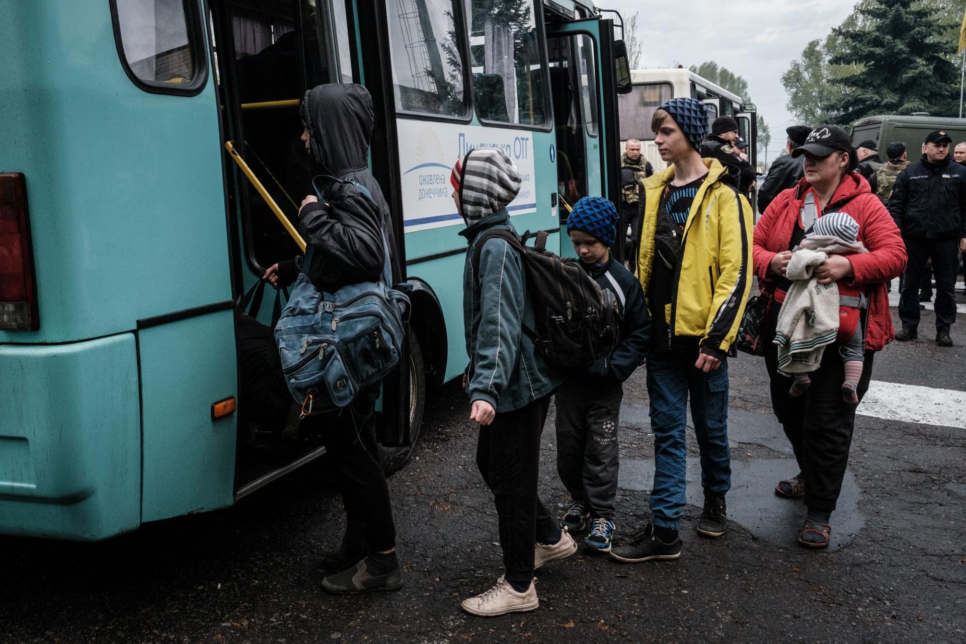 Ukrán menekültek számáról tájékoztatott Dmitro Lubinets