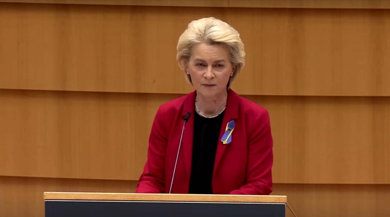 Von der Leyen: “L'Europa starà al fianco dell'Ucraina per tutto il tempo necessario”