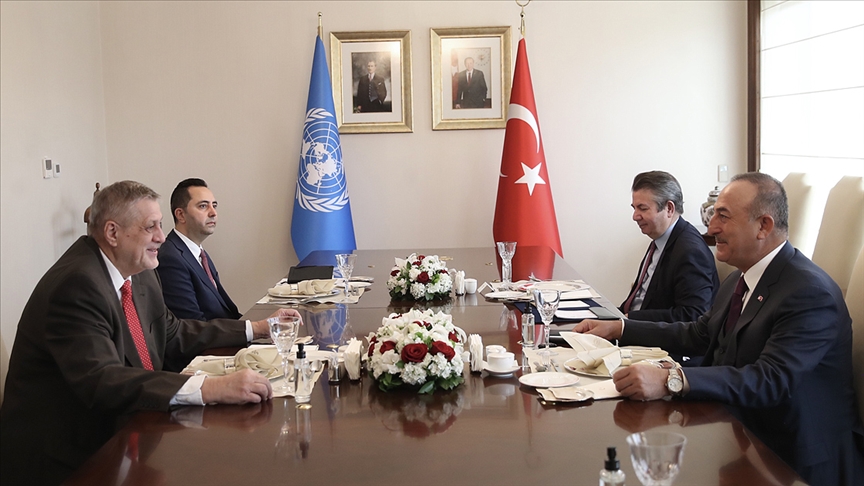 Çavusoglu u takua me Përfaqësuesin e Posaçëm të Kombeve të Bashkuara për Libinë, Jan Kubis
