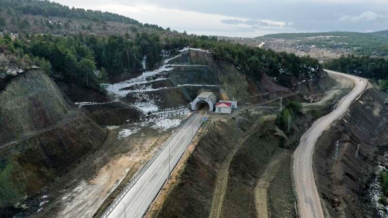 Ankarada Kızılcahamam-Çerkeş tunelinin açılışı oldu