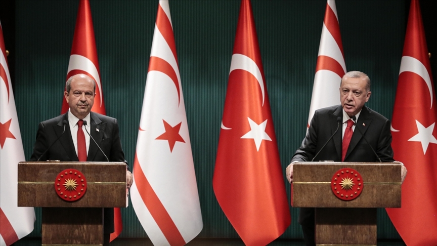 صدر ایردوان کا  شمالی قبرصی ترک جمہوریہ کے صدر ایرسین تاتارکے والد کی وفات پراظہار تعزیت