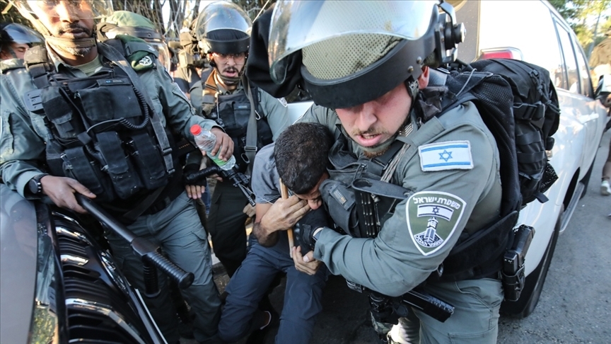 ایسراییل پولیسی 15 فیلیسطین-لینی حبس ائدیب