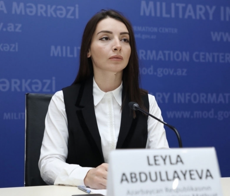 Leyla Abdullayeva:  Ermənistan “humanitar vəziyyət” adı altında öz siyasi oyunlarını davam etdirir