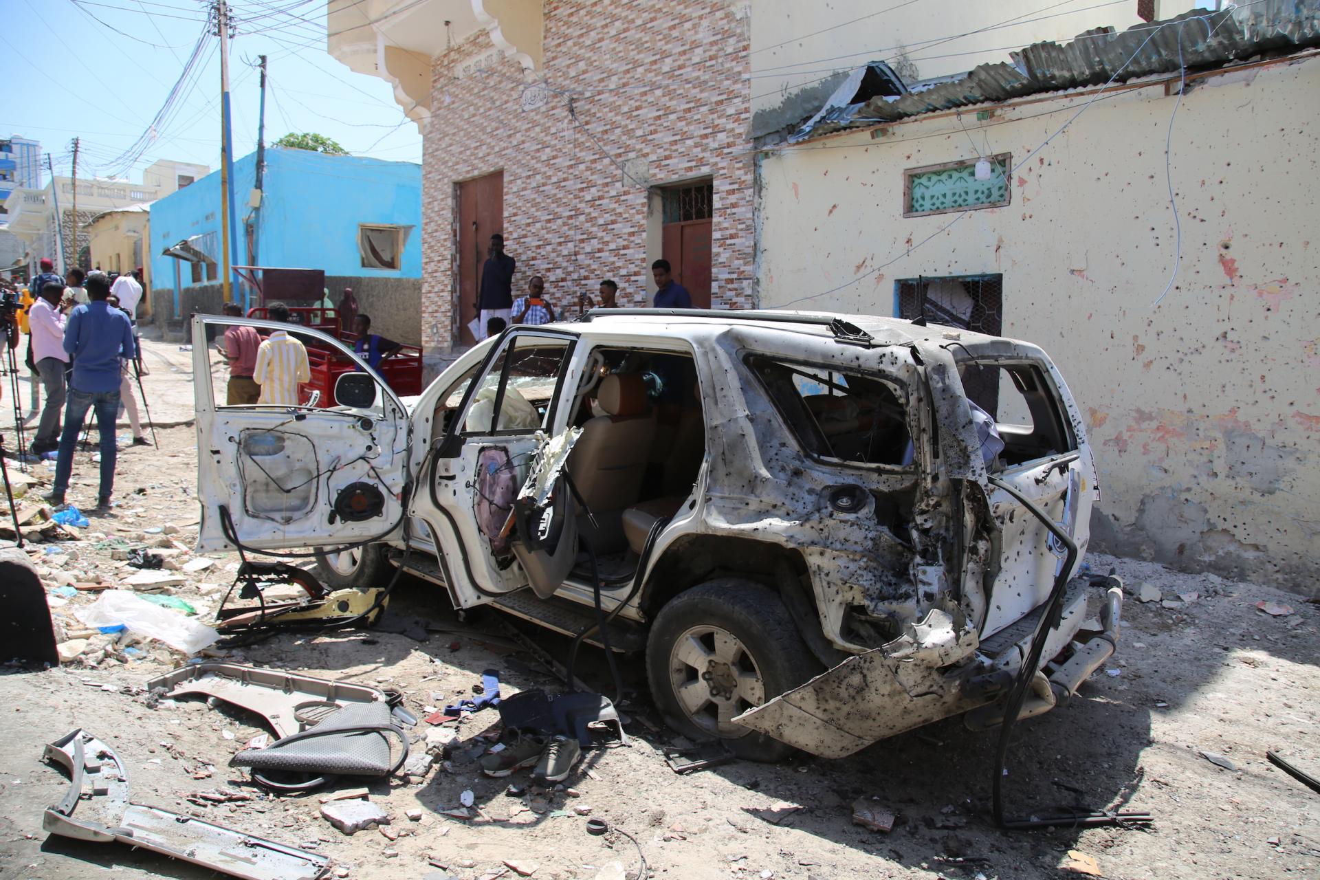 Somalide bombaly hüjüm guraldy