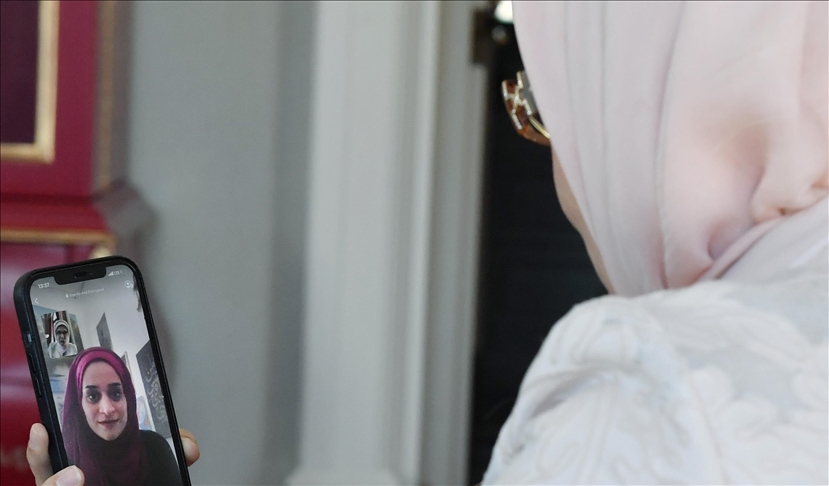 ترکی: خاتون اوّل امینہ ایردوان کی مریم عفیفی سے ملاقات