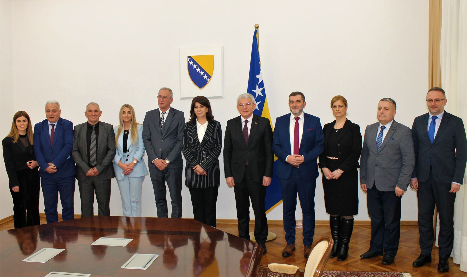 Džaferović s delegacijom BNV-a razgovarao o aktuelnoj političkoj situaciji u BiH i Srbiji